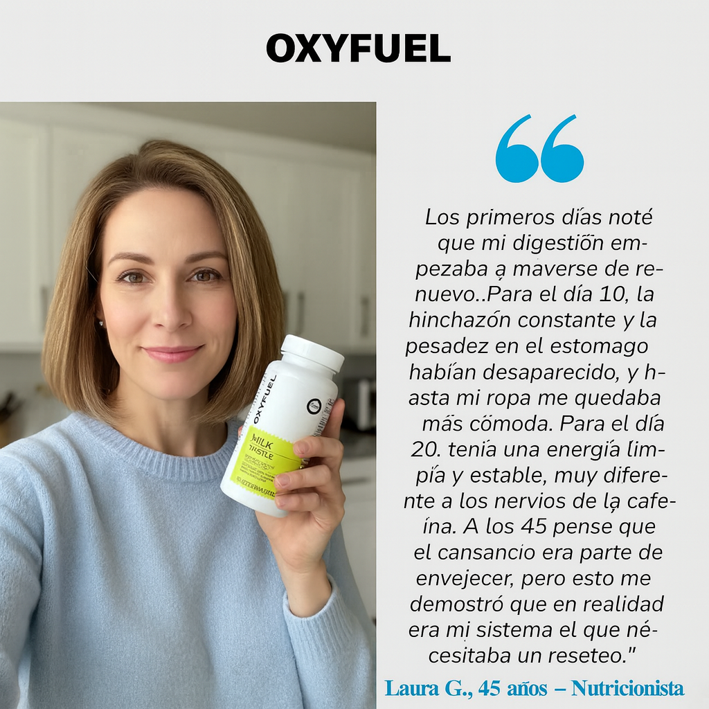 OXYENERGY Cardo Mariano – Detox Hepático & Limpieza de Colon